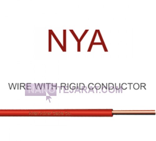 wire with rigid conductor